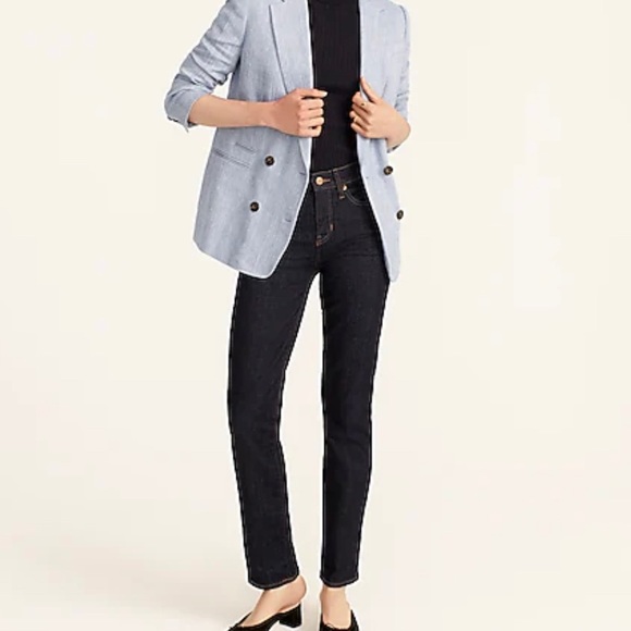 Slimstraight Jean In Resin Rinse 